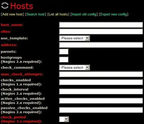 Download web tool or web app Nagios Control PaneL (NCPL)