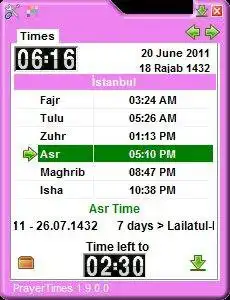 Download web tool or web app Namaz Vakitleri - Prayer Times