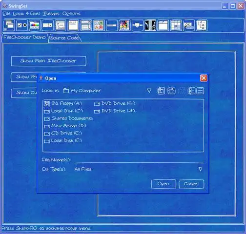 Завантажте веб-інструмент або веб-додаток Napkin Look and Feel for Swing, щоб запускати в Windows онлайн через Linux онлайн