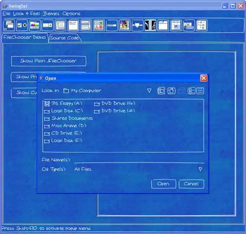 Unduh alat web atau aplikasi web Napkin Look and Feel for Swing untuk dijalankan di Windows online melalui Linux online