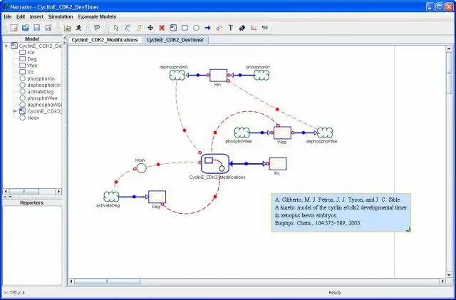 Descărcați instrumentul web sau aplicația web Narator - Un instrument de modelare bazat pe grafice care poate fi rulat în Windows online pe Linux online