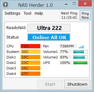 Download web tool or web app NAS Herder