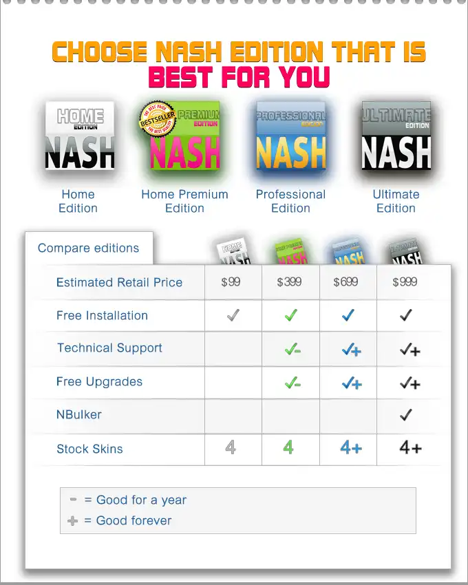 Download web tool or web app NASH OS