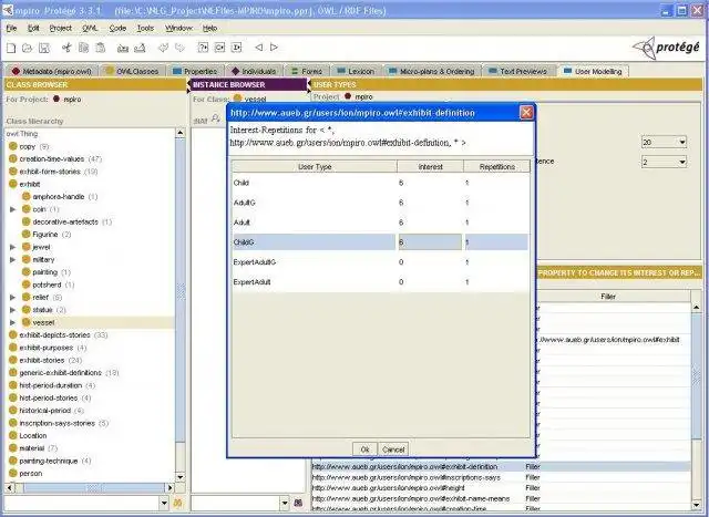 Download web tool or web app NaturalOWL to run in Windows online over Linux online