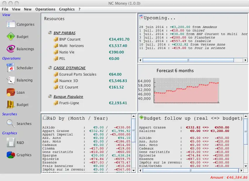 Download web tool or web app NCMoney