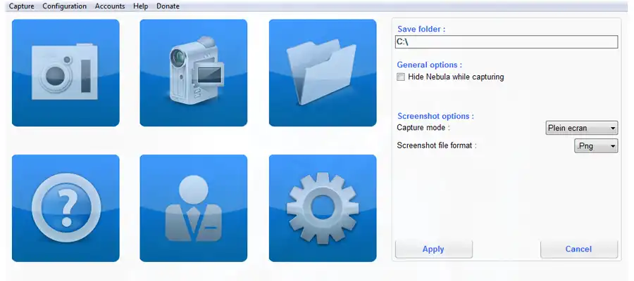 Download web tool or web app Nebula Cloud