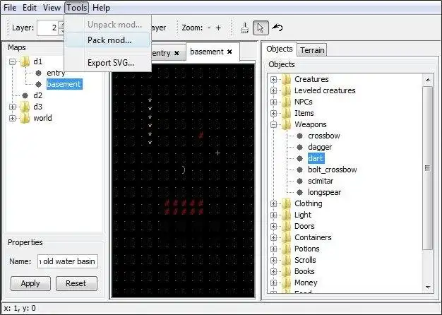 Download web tool or web app neon roguelike engine