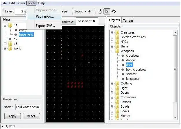 Download web tool or web app neon roguelike engine to run in Linux online