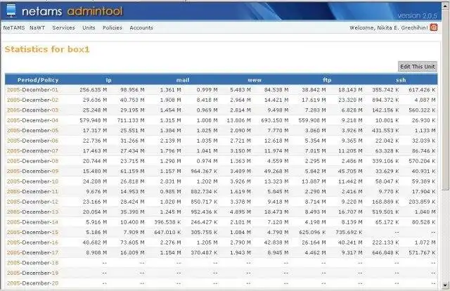 Laden Sie das Web-Tool oder die Web-App NeTAMS Web Admin herunter