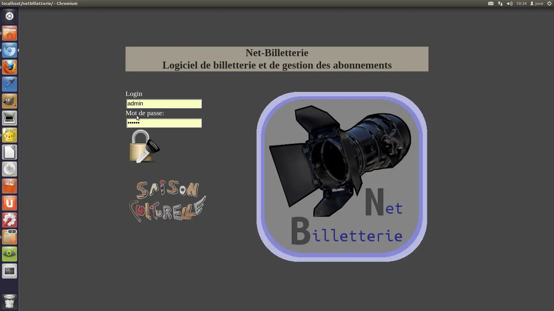 Download web tool or web app Net-Billetterie