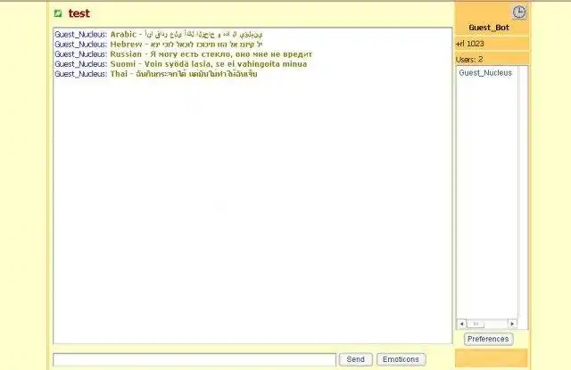 Unduh alat web atau aplikasi web Net-Bits.Net Flash IRC Chat Client