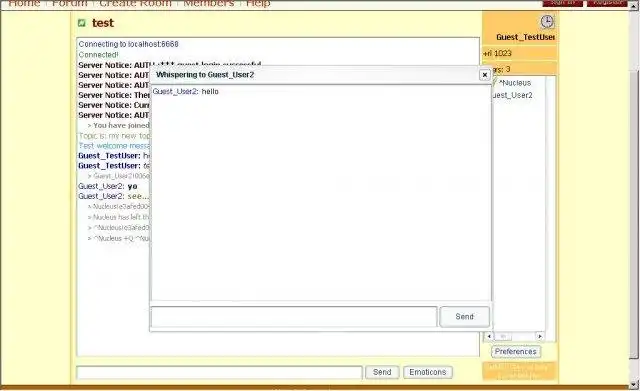 Unduh alat web atau aplikasi web Net-Bits.Net Flash IRC Chat Client