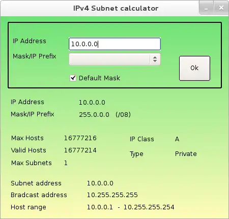 Scarica lo strumento web o l'app web NetCalcTools