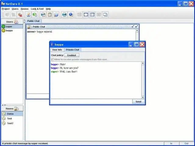 Download web tool or web app NetDare