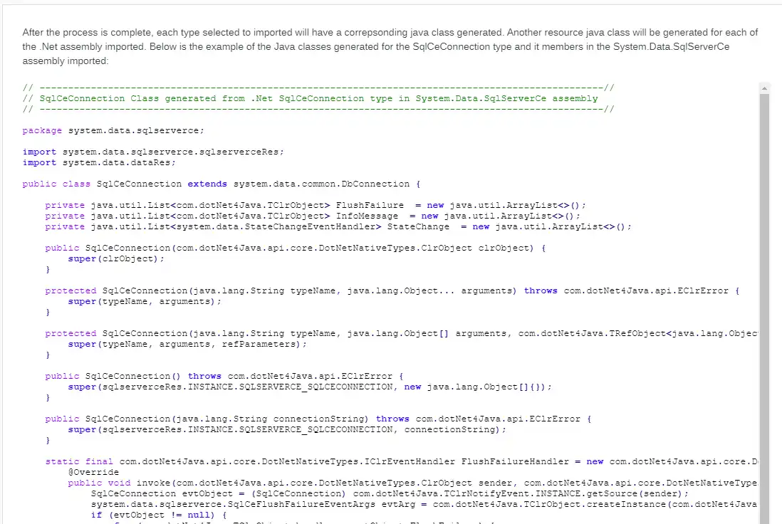 Descărcați instrumentul web sau aplicația web .Net DLL/WSDL Import Utility pentru Java