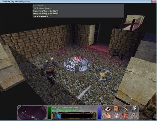 Download webtool of webapp Nethack_3D om online onder Linux te draaien