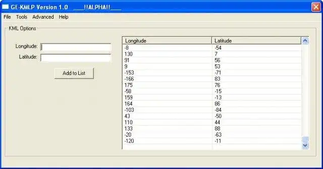 Download web tool or web app NetLink-Alias Advanced GeoData