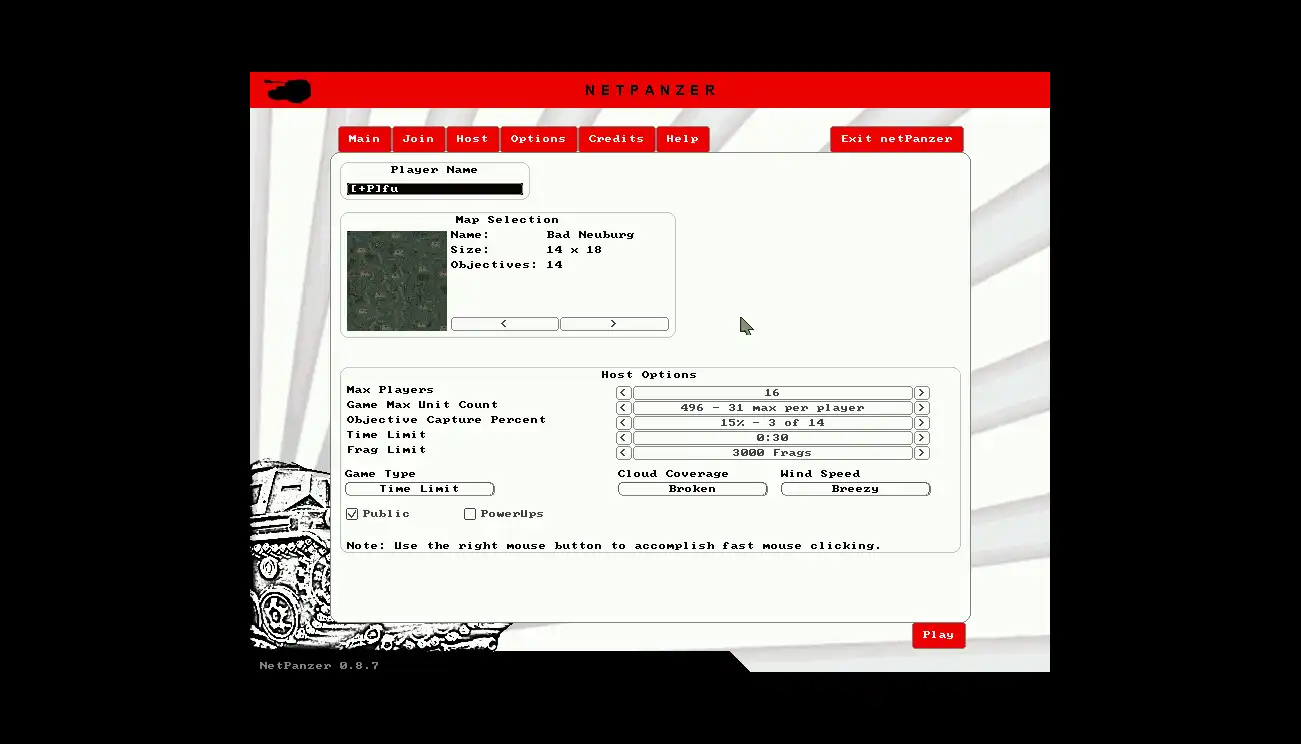 Descargue la herramienta web o la aplicación web NETPANZER para ejecutar en Windows en línea sobre Linux en línea