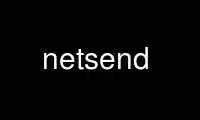 Run netsend in OnWorks free hosting provider over Ubuntu Online, Fedora Online, Windows online emulator or MAC OS online emulator
