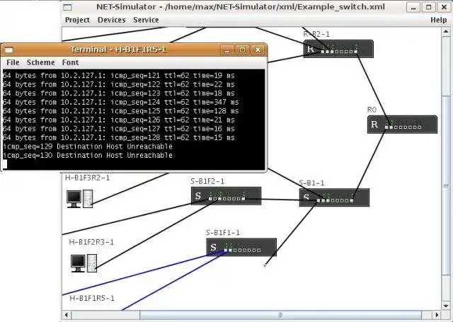 Download web tool or web app NET-Simulator