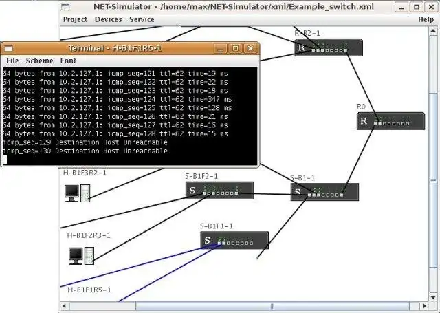 Descargue la herramienta web o la aplicación web NET-Simulator