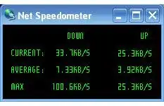 Download web tool or web app Net Speedometer