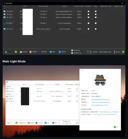 Tải xuống công cụ web hoặc ứng dụng web NetStalker