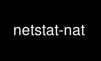Esegui netstat-nat nel provider di hosting gratuito OnWorks su Ubuntu Online, Fedora Online, emulatore online Windows o emulatore online MAC OS