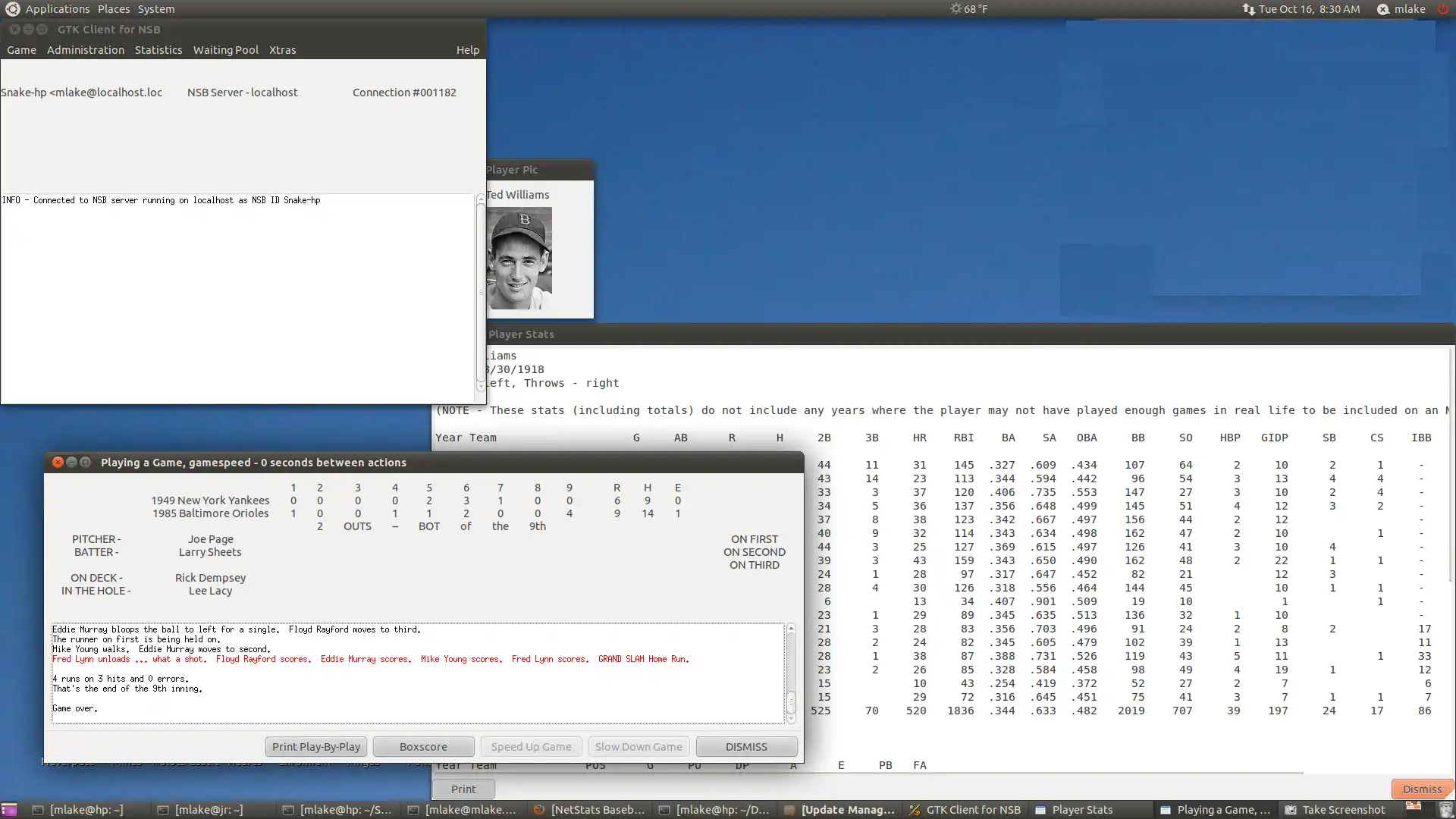 Laden Sie das Web-Tool oder die Web-App NetStatsBaseball herunter