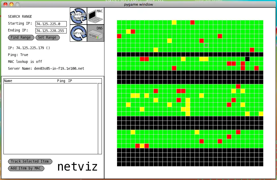 Download web tool or web app Netviz