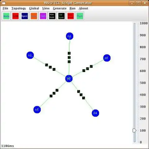 Download web tool or web app Network Simulation Creator and Animator to run in Linux online