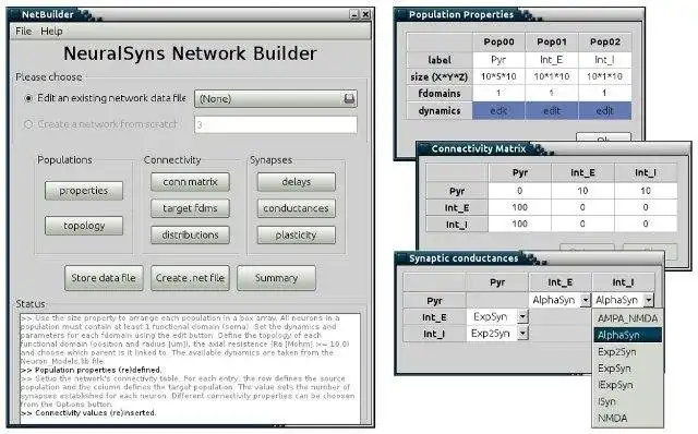 Download web tool or web app NeuralSyns