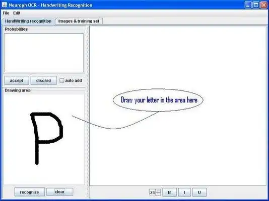 Download web tool or web app Neuroph OCR - Handwriting Recognition