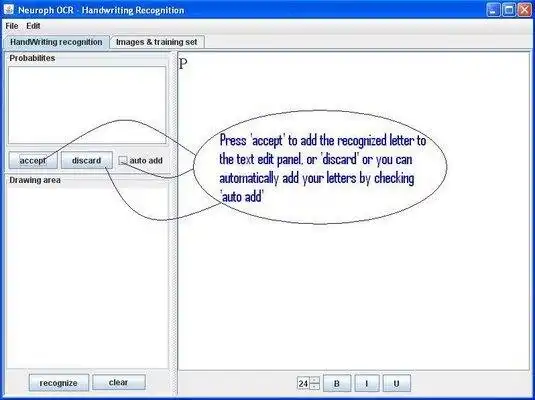 Download web tool or web app Neuroph OCR - Handwriting Recognition