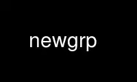 Run newgrp in OnWorks free hosting provider over Ubuntu Online, Fedora Online, Windows online emulator or MAC OS online emulator