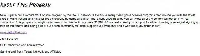 Download web tool or web app New Super Mario Bros. Wii Cheat Console to run in Windows online over Linux online