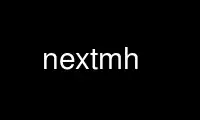 Run nextmh in OnWorks free hosting provider over Ubuntu Online, Fedora Online, Windows online emulator or MAC OS online emulator