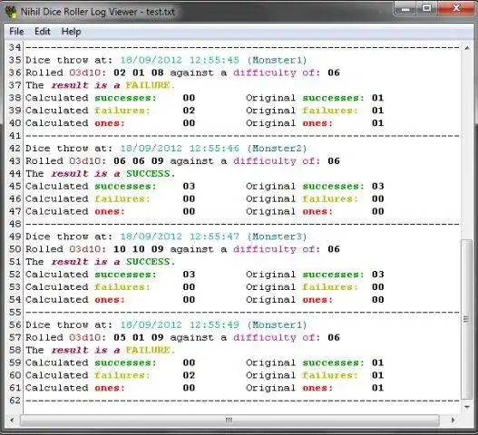 Download web tool or web app Nihil Dice Roller to run in Linux online