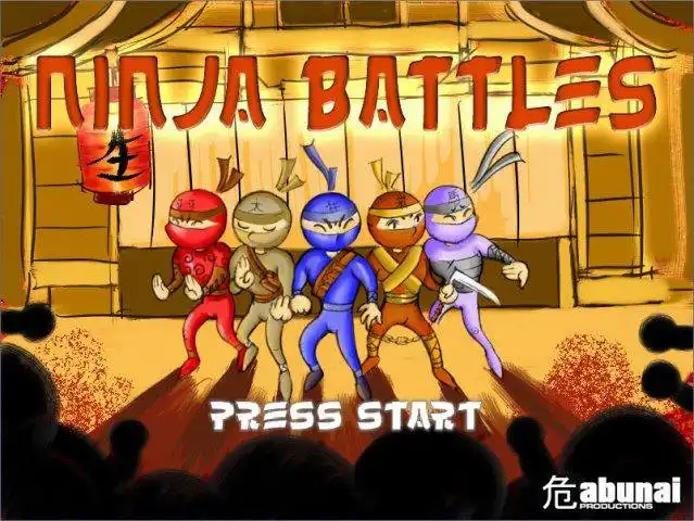 웹 도구 또는 웹 앱 Ninja Battles를 다운로드하여 온라인 Linux를 통해 Windows 온라인에서 실행