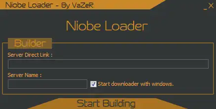 Scarica lo strumento web o l'app web Niobe Loader