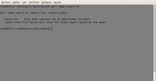 Download web tool or web app Nmap report Tool