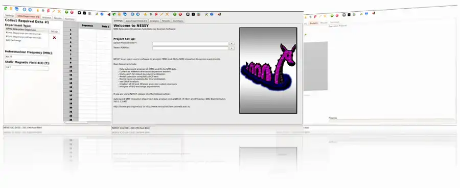 Download web tool or web app nmr-nessy to run in Windows online over Linux online