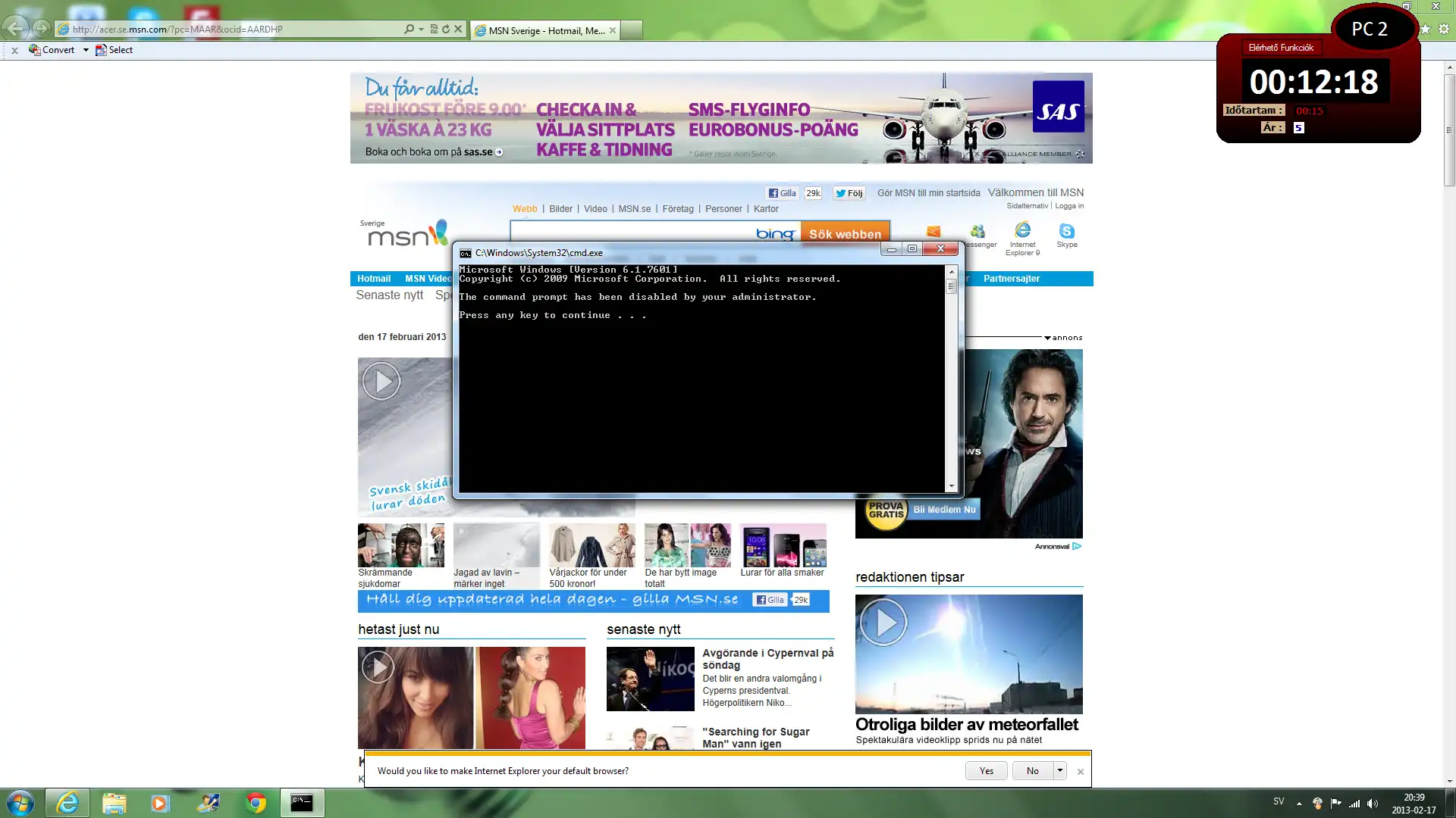 Download web tool or web app NN - Internet Cafe Rendszer