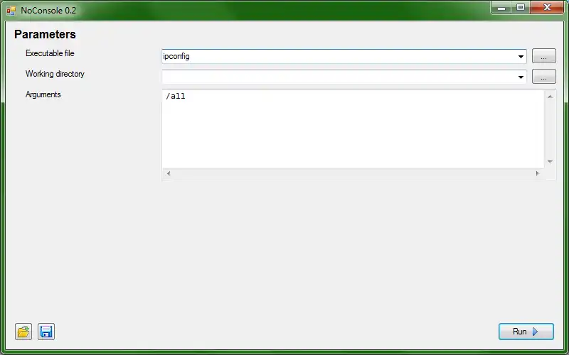 Download web tool or web app NoConsole