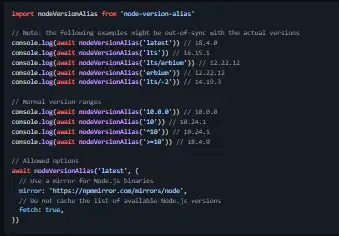 ดาวน์โหลดเครื่องมือเว็บหรือชื่อแทนเวอร์ชันเว็บแอป Node.js