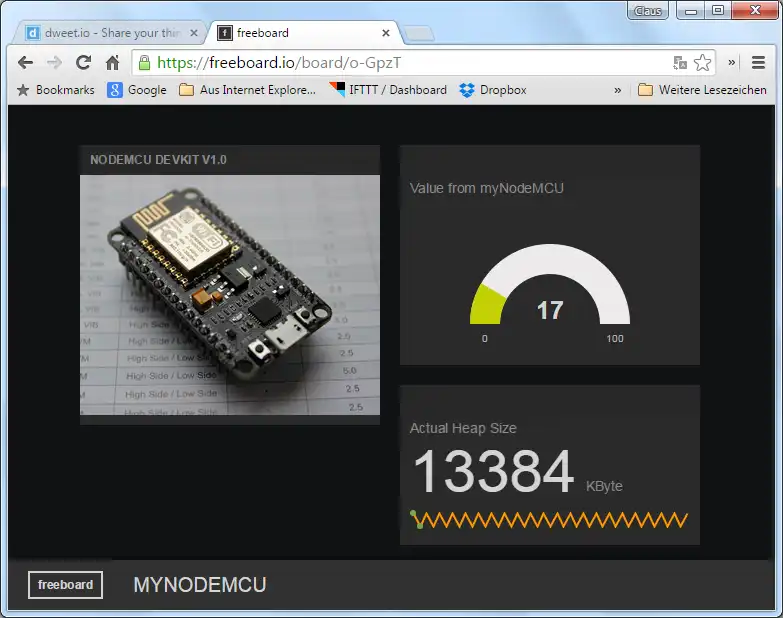 Unduh alat web atau aplikasi web NodeMCU