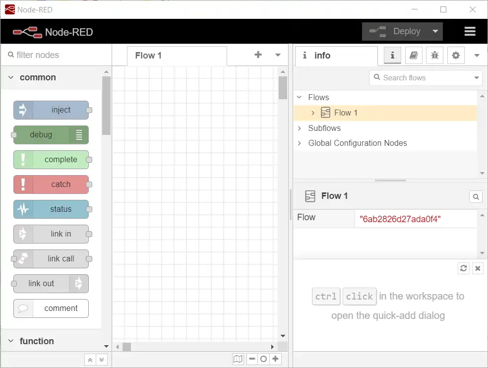 Unduh alat web atau aplikasi web nodered-portable