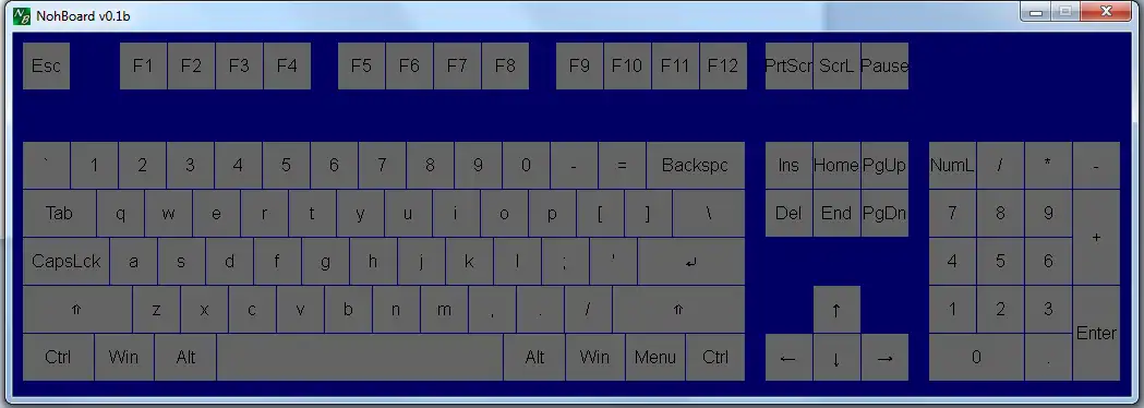 Download web tool or web app NohBoard