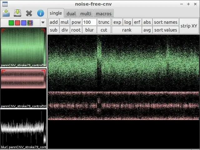 Download web tool or web app noise-free-cnv