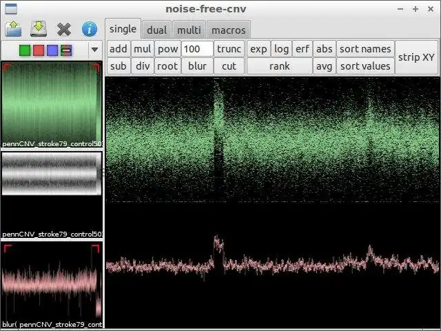 Download web tool or web app noise-free-cnv